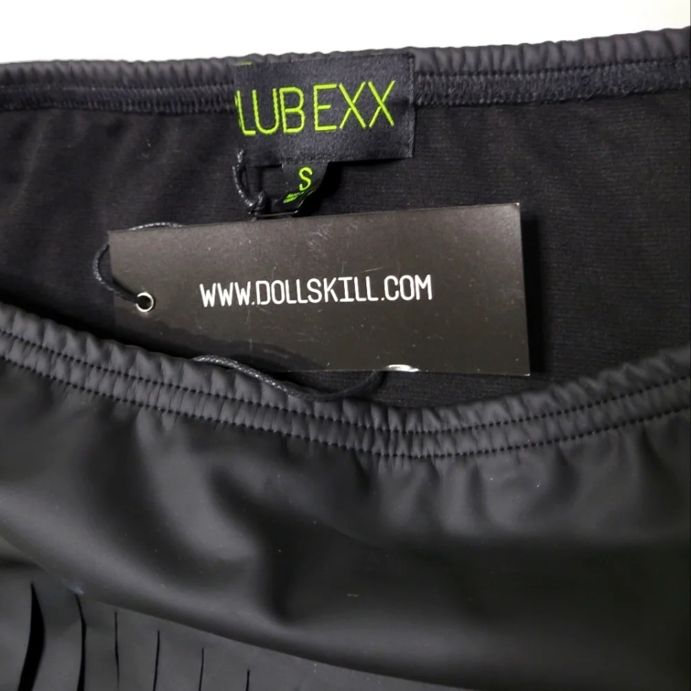 Nwt Dolls Kill S fringe skirt - Picture 5 of 11